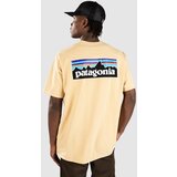 Patagonia P-6 Logo Responsibili T-shirt beeswax tan | Shoptok.si