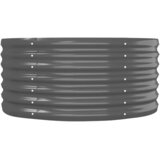  Povišena vrtna gredica od pocinčanog čelika 224 x 80 x 36 cm antracit | shoptok.hr