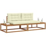  Set vanjskih sofa s jastukom Prirodna i krem | Eponuda.ba