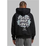 Mister Tee Men's sweatshirt Peace&Love Ultra Heavy Oversize black | shoptok.hr