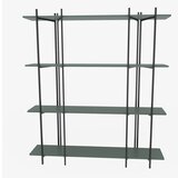 Kalune Design Moss - Green, Black GreenBlack Bookshelf | ePonuda.com