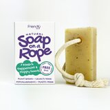 Friendly Soap Soap on a Rope Peppermint & Poppy Seeds prirodni sapun 95 g | shoptok.hr