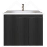 Piramida Euridika 75 H/V lavabo sa ormarićem PINO/BLACK Cene