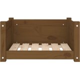 Krevet za pse boja meda 75,5x55,5x28 cm od masivne borovine | Eponuda.ba