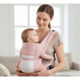  Višenamjenska ergonomska nosiljka za bebe s prozračnom mrežom i uklonjivim osloncem za glavu | shoptok.hr