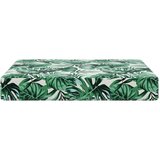  Zunanja blazina za kavč Vzorec lista 60 x 60 x 8 cm Poliester, (5000202457) | Shoptok.si