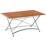 Gardenson Vrtna Miza Schlossgarten, Zložljiva, 160x90, Evkaliptus | Shoptok.si
