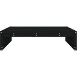  Vrtni tabure crni 120 x 80 cm od masivne borovine | Eponuda.ba