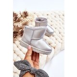 Boto Warmed Children's Snow Boots Silver Scooby | ePonuda.com
