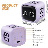 CUTEEFUN digitalni vijoličen Pomodoro časovnik | Shoptok.si