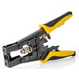 Nedis klesta za bnc, rca i f kompresione konektore, abs celik CSGG49540YE | ePonuda.com