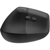 Logitech miška Lift LEFT Vertical Ergonomic, grafitna | Shoptok.si