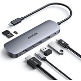 Anker Nano HUB USB‑C 7v1 4K HDMI siv - A83D2HA1 | Shoptok.si