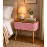 Hanah home noćni ormarić Nova, roze Cene