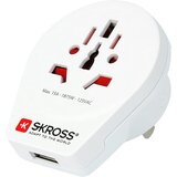 Skross adapter World za SAD + USB-A | shoptok.hr