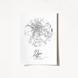 Wallity Poster France Dijon-2078, 42x59,4 cm | ePonuda.com