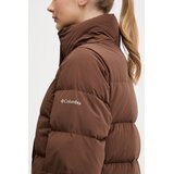 Columbia Pernata jakna Amaze Puff boja: smeđa, za zimu, 2133714 | shoptok.hr