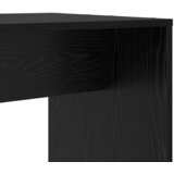  Stol s policom Crni hrast 138,5 x 55 x 143 cm Konstruirano drvo | Eponuda.ba