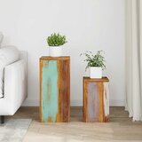  Stalci za biljke 2 kom od masivnog obnovljenog drva | shoptok.hr