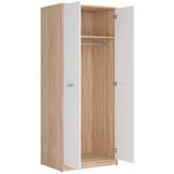 MID.YOU OMARA S KLASIČNIMI VRATI, bela, hrast sonoma | Shoptok.si