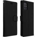AVIZAR Ovitek za Samsung Galaxy A71, držalo za kartice in trak, držalo za video, zrnat ucinek - crn, (20599795) Cene