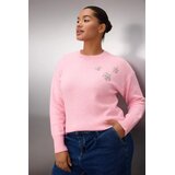 Trendyol ženski džemper Tbbaw26An00009, roze | Eponuda.com