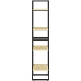vidaXL ormarić za knjige s 4 razine 40 x 30 x 140 cm masivna borovina | shoptok.hr