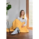 Bio:Vio dekorativna odeja 140/200 cm rumena | Shoptok.si