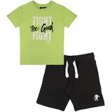 Leone 1947 Otroški kompleti Boy T-Shirt + Bermuda Sporty 1947 Zelena | Shoptok.si