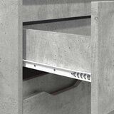  Kupaonski ormar s ladicama Betonski sivi 72,5 x 36,5 x 100 cm | shoptok.hr