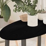 vidaXL Stolna ploča tamnosmeđa 80x40x2 cm ovalna masivna hrastovina cijene