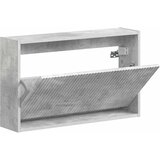  Ormar za cipele na zidu ARNHEM 71 x 17 x 43 cm Betonska siva | shoptok.hr