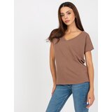 BASIC Feel Good T-shirt-B-014.59-brown | Shoptok.si
