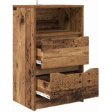  Noćni ormarići s ladicama 2 pcs Staro drvo 40 x 30 x 467 cm | shoptok.hr