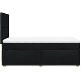 Box spring krevet s madracem crni 90x190 cm od tkanine | shoptok.hr