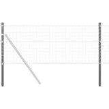 vidaXL Steber ograje. 2 pcs Siva 70 cm Jeklo s prašnim premazom, (5000157934) | Shoptok.si