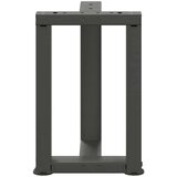 vidaXL Noge za stolić T-oblika 2 kom antracit 38x25x(42-43) cm čelik | shoptok.hr