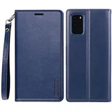 INORCO HANMAN Minor Series Stand Cover za Samsung Galaxy S20 4G/5G PU usnjena torbica za telefon, (22035399)