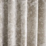 Catherine Lansfield Bež zavese v kompletu 2 ks 229x229 cm Crushed Velvet – | Shoptok.si