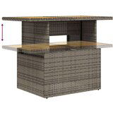  8-dijelni set vrtnih sofa od poliratana s jastucima sivi | shoptok.hr