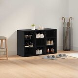  Ormar za cipele Crni hrast 77,5 x 30 x 51 cm Konstruirano drvo | shoptok.hr