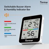 TEMTOP Bluetooth termometer in higrometer za notranje prostore in rastlinjake | Shoptok.si