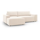 Micadoni Bež sklopiva kutna garnitura od bouclé tkanine (s lijevim kutom) Jodie – Home | shoptok.hr