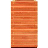  Vrtno cvetlično korito voščeno rjavo 70x40x72 cm trdna borovina | Shoptok.si