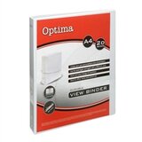 Optima Mapa A4 za prezentacije 2-prstena, 38 mm, bijela Cijene