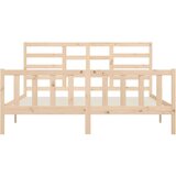  Posteljni okvir iz borovine 200x200 cm, (20708142) | Shoptok.si