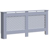  Pokrov za radijator antracit 172 x 19 x 81,5 cm MDF | shoptok.hr