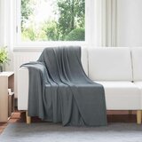  Odeja Temno siva 170 x 130 cm Flis, (5000288242) | Shoptok.si