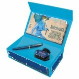 Pelikan nalivpero GS-M120 (m)+tinta 30ml u poklon kutiji iconic blue 809818 Cene