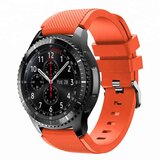 Cadorabo tpu zapestni pas z zapiranjem kovine 22 mm, združljivo s samsung galaxy gear S3/Gear 2 v orange - nadomestni trak za huawei watch gt za watch, (20616066) | Shoptok.si